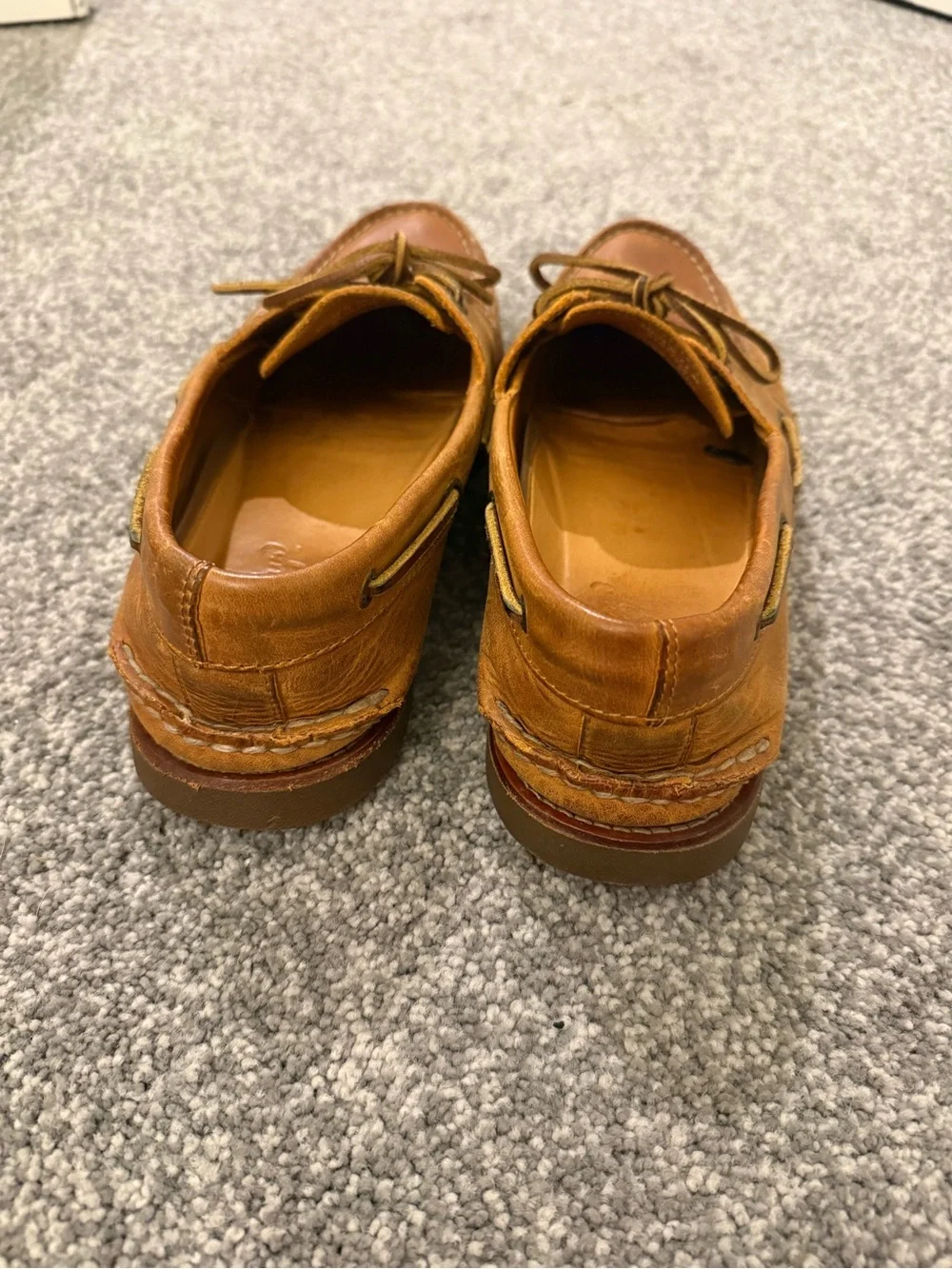 Sperry - Men's Leather Boat Shoes in Tan
